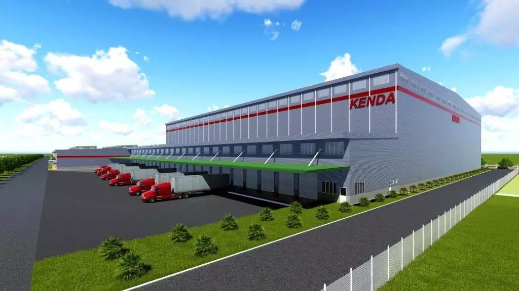 Illustration of the pre-engineered factory KENDA