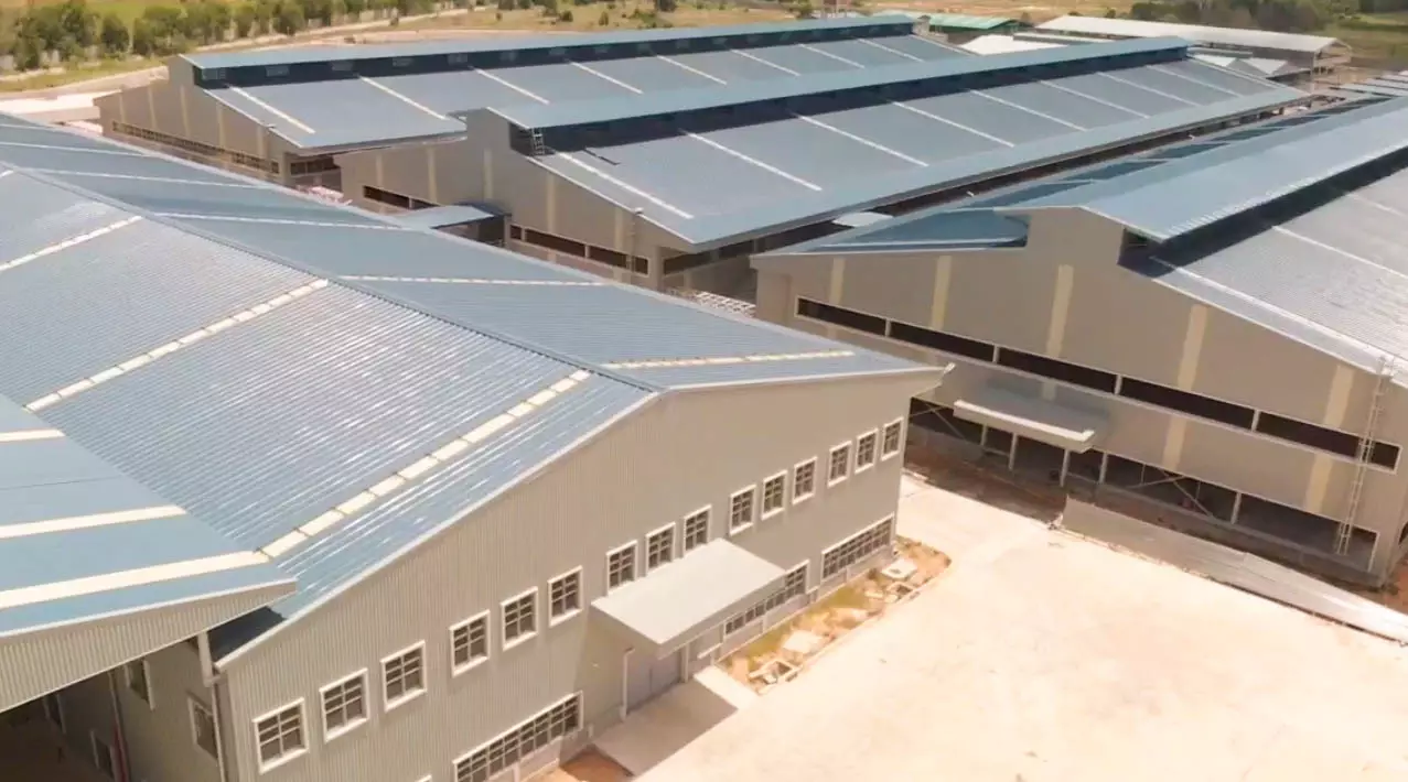 can sport shoes factory building in cambodia