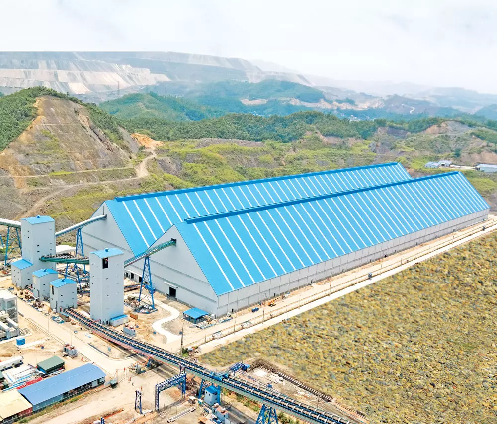 pre engineered building for power plant project