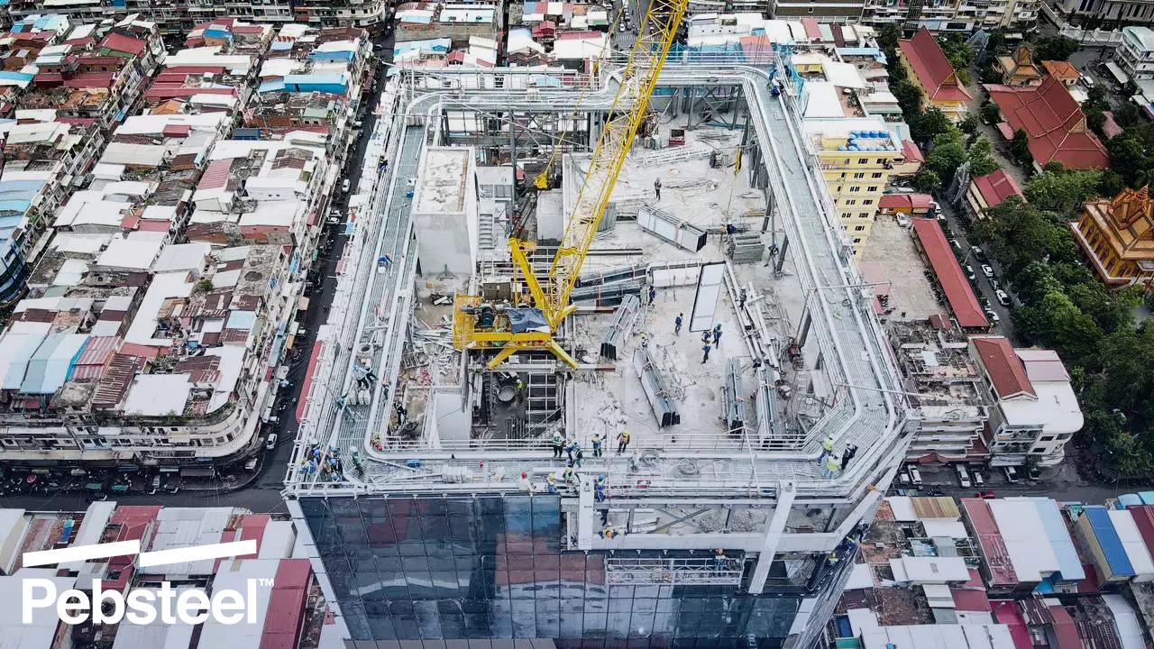 Wing Tower Roof Structure
