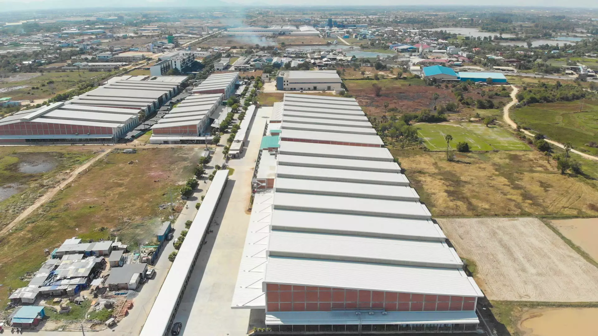 Garment building Factory In Cambodia - Pebsteel Project