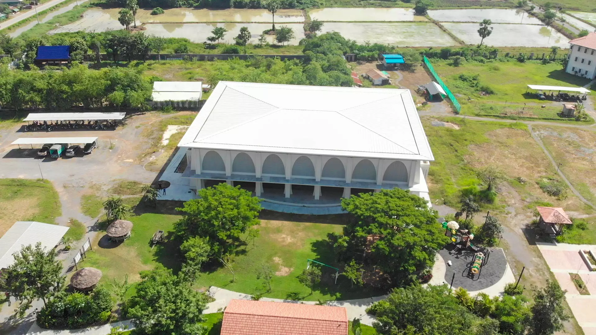 structural steel architecture in cambodia