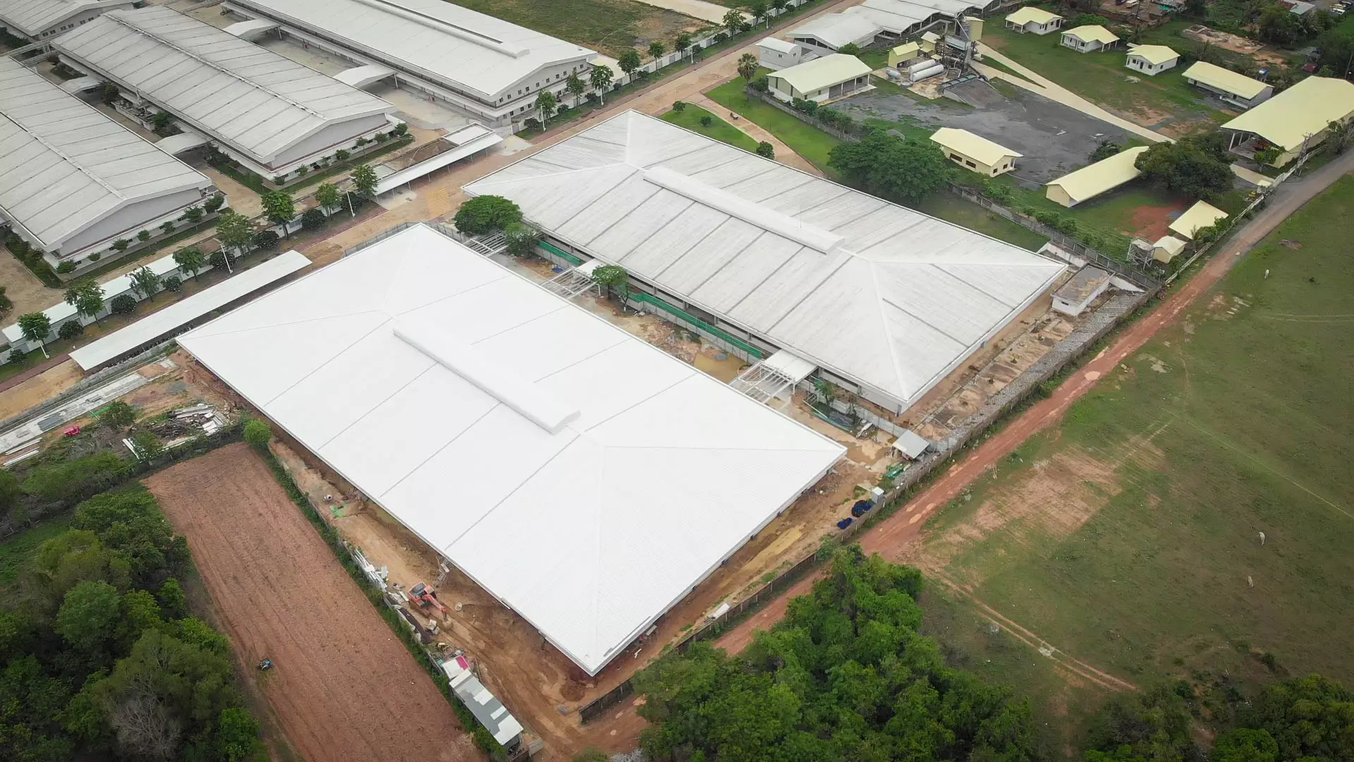 Pou Chen factory building in kampot