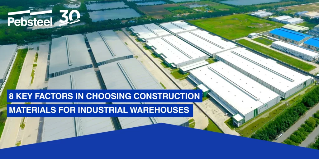 construction materials for industrial warehouses in Cambodia
